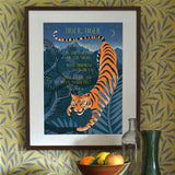 'Tiger Tiger' Art Print