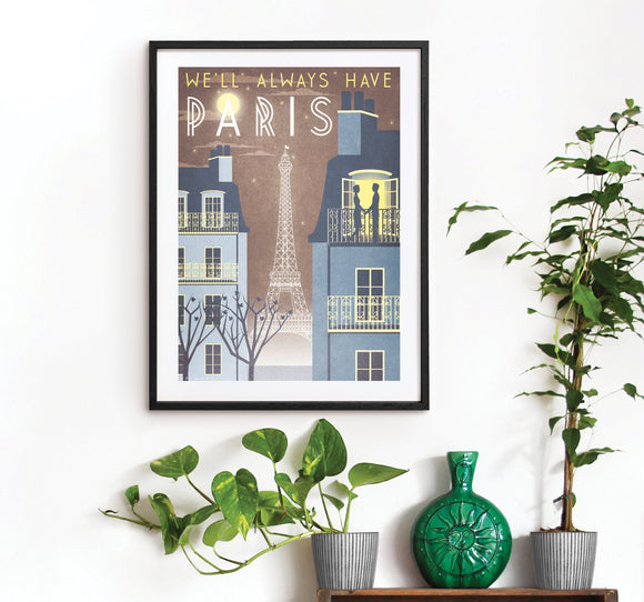 'Paris' Art Print