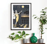 'Fly Me To The Moon' Art Print