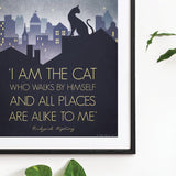 'I Am The Cat' Art Print