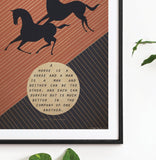 'Horses' Art Print