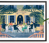 'Summer Banquet' Art Print