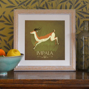 'Impala' Art Print