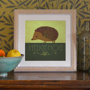 'Hedgehog' Art Print